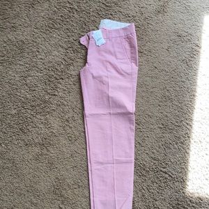 NWT JCrew Factory size 4 PinkSkimmer City Fit Pant